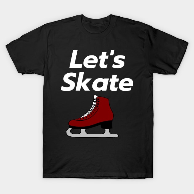 Ice Skating 75 T-Shirt by TheSeason